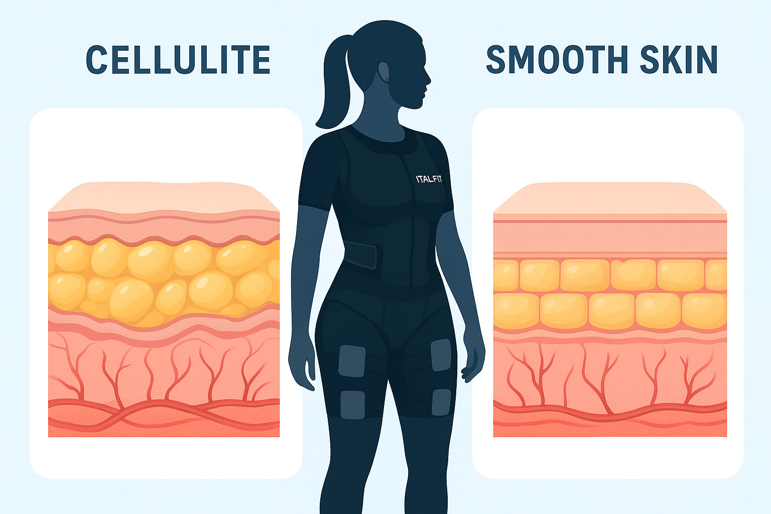 تاثیر ورزش EMS بر درمان سریع سلولیت